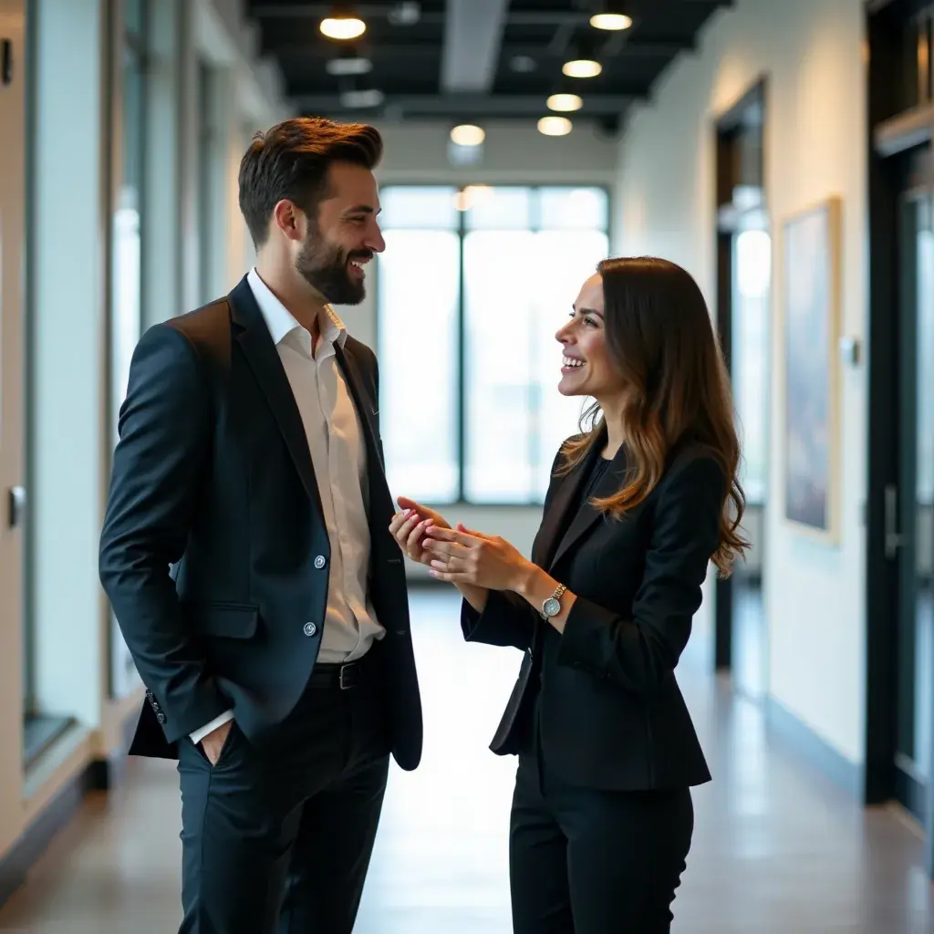 Modern creative workspace